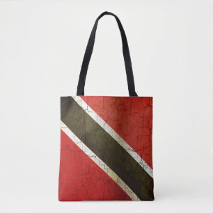 Grunge Trinidad en Tobago Tote Bag