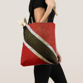 Grunge Trinidad en Tobago Tote Bag (Dichtbij)