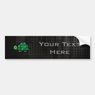 Grunge Turtle Bumpersticker
