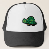 Grunge Turtle Trucker Pet (Voorkant)