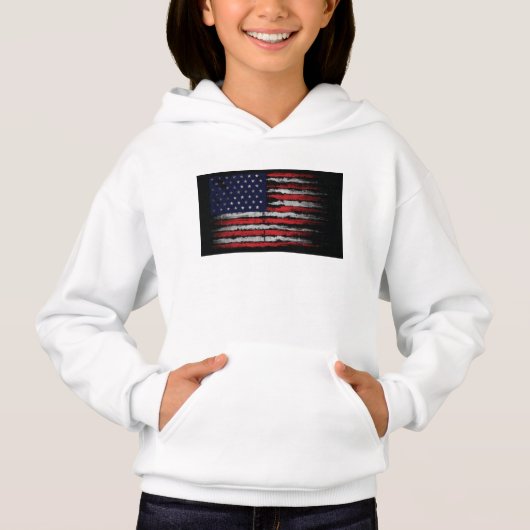 Grunge U.S.A vlag (Voorkant)