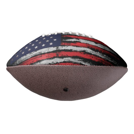Grunge U.S.A vlag American Football (Gedraaid 270)