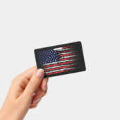 Grunge U.S.A vlag Badge (Handheld)
