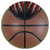 Grunge U.S.A vlag Basketbal (Rechts)