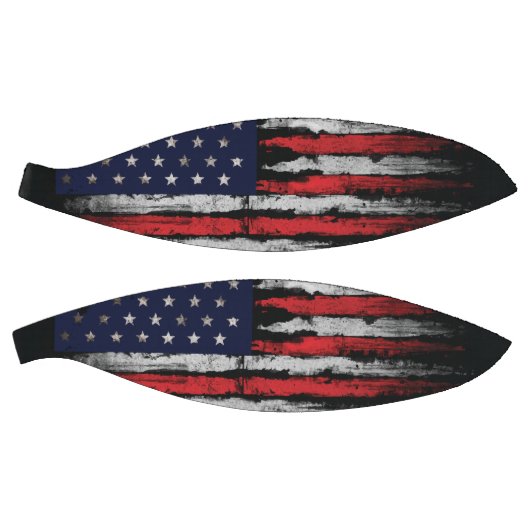 Grunge U.S.A vlag Basketbal (Panelen)