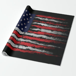 Grunge U.S.A vlag Cadeaupapier