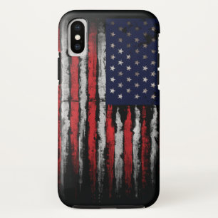 Grunge U.S.A vlag Case-Mate iPhone Case