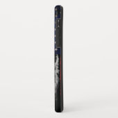 Grunge U.S.A vlag Case-Mate iPhone Case (Achterkant/links)