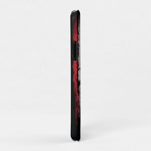 Grunge U.S.A vlag Case-Mate iPhone Case (Achterkant/rechts)