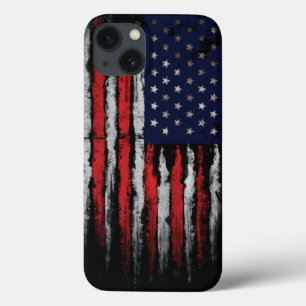 Grunge U.S.A vlag Case-Mate iPhone Case