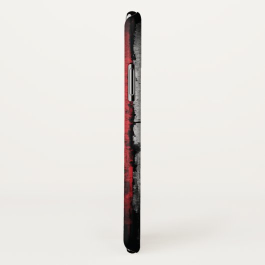 Grunge U.S.A vlag Case-Mate iPhone Case (Achterkant / rechts)