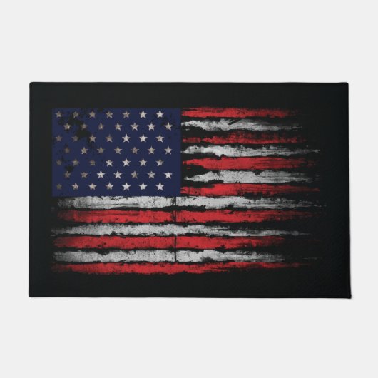Grunge U.S.A vlag Deurmat (Voorkant)