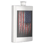 Grunge U.S.A vlag Flacon (Rechts)