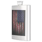 Grunge U.S.A vlag Flacon (Links)