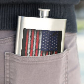 Grunge U.S.A vlag Flacon (Voorbeeld)
