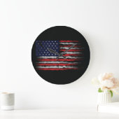 Grunge U.S.A vlag Grote Klok (Huis)