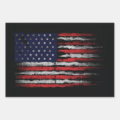 Grunge U.S.A vlag Inpakpapier Vel (Voorkant 3)