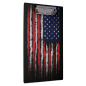 Grunge U.S.A vlag Klembord (Rechts)