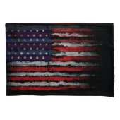 Grunge U.S.A vlag Kussensloop (Voorkant)