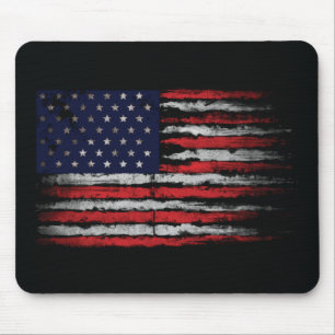 Grunge U.S.A vlag Muismat