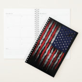 Grunge U.S.A vlag Planner (Display)