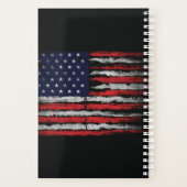 Grunge U.S.A vlag Planner (Achterkant)