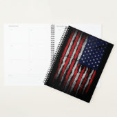 Grunge U.S.A vlag Planner (Display)