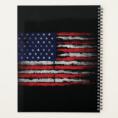 Grunge U.S.A vlag Planner (Achterkant)