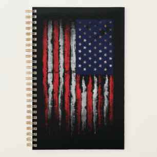 Grunge U.S.A vlag Planner