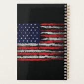 Grunge U.S.A vlag Planner (Achterkant)