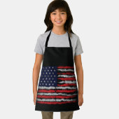 Grunge U.S.A vlag Schort (Insitu)