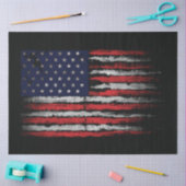 Grunge U.S.A vlag Tissuepapier (Craft)