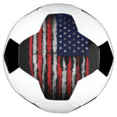 Grunge U.S.A vlag Voetbal (Gedraaid)