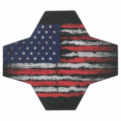 Grunge U.S.A vlag Voetbal (Enkel)