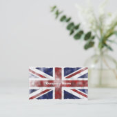 Grunge UK, bedrijfsnaam Visitekaartje (Staand voorkant)