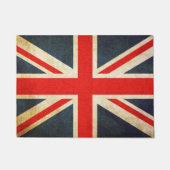 Grunge UK Flag Union Jack Doormat Deurmat (Voorkant)
