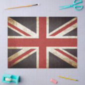 Grunge UK Flag Union Jack Tissue Paper Tissuepapier (Craft)
