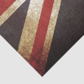 Grunge UK Flag Union Jack Tissue Paper Tissuepapier (Detail)
