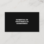 Grunge UK Visitekaartje (Achterkant)