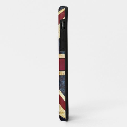 Grunge Union Jack Case-Mate iPhone Case (Achterkant/links)
