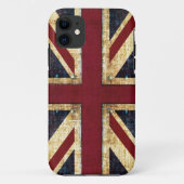Grunge Union Jack Case-Mate iPhone Case (Achterkant)