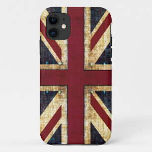 Grunge Union Jack iPhone 11 Hoesje
