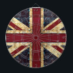 Grunge Union Jack Dartbord<br><div class="desc">Grunge-aansluiting</div>