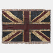 Grunge Union Jack Deken (Voorkant)