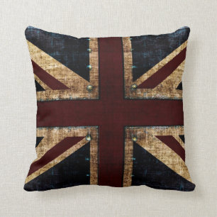 Grunge Union Jack toss kussens