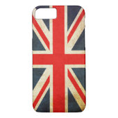  Grunge Union Jack UK FLAG Case-Mate iPhone Case (Achterkant)