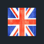 Grunge United Kingdom Flag Canvas Afdruk<br><div class="desc">Grunge United Kingdom Flag. Het ontwerp is beschikbaar op andere producten.</div>