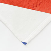 Grunge United Kingdom Flag Fleece Deken (Hoek)