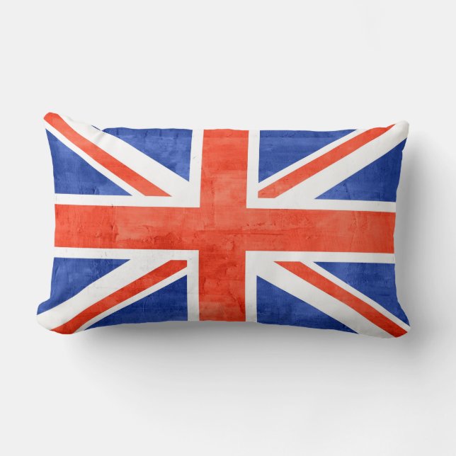 Grunge United Kingdom Flag Kussen (Voorkant)