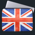 Grunge United Kingdom Flag Laptop Sleeve<br><div class="desc">Grunge United Kingdom Flag. Het ontwerp is beschikbaar op andere producten.</div>